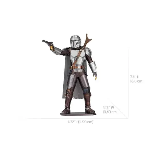 Metal Earth Premium Series ICONX 3D Metal Model Kit - Star Wars The Mandalorian {7}