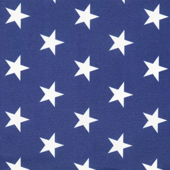 72" Blue & White Stars Patriotic Table Runner {5}