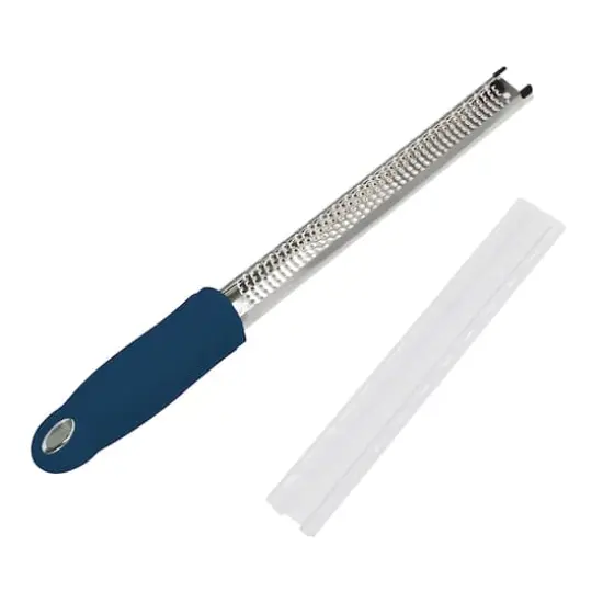 13" Blue Stainless Steel Zester by Makery&trade; {4}
