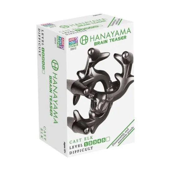 Hanayama Level 5 Cast Elk Puzzle {3}