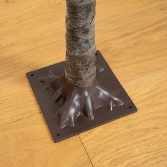 6ft. Pre-Lit Artificial Olive Tree with Warm White LED Lights {8}