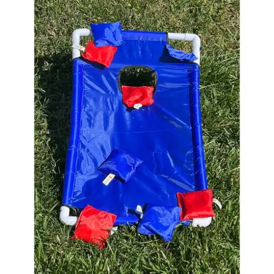 Basic Bean Bag Portable Cornhole Toss Set {5}