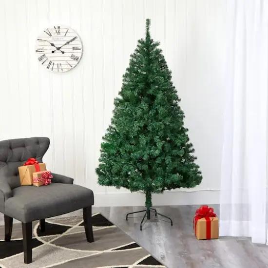 6ft. Unlit Northern Tip Pine Artificial Christmas Tree {3}