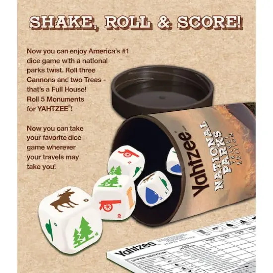 USAopoly YAHTZEE&reg;: National Parks Edition {4}