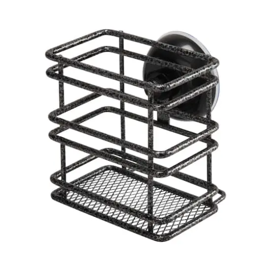 Laura Ashley Dark Gray Speckled Sponge Holder {1}