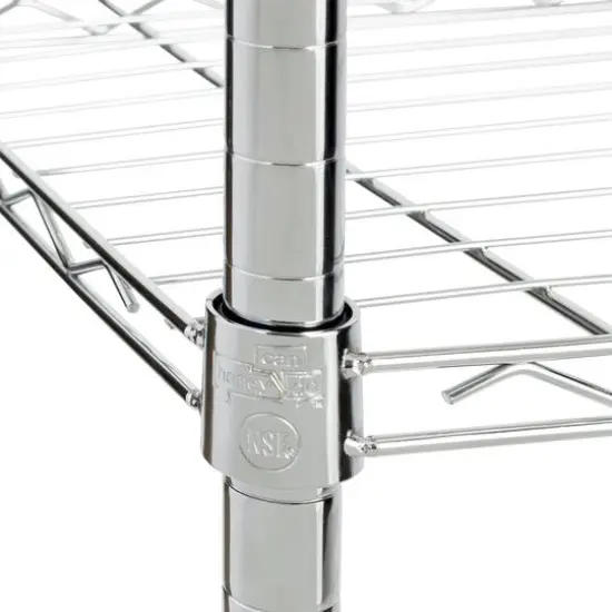 Honey Can Do Chrome 5-Tier Heavy-Duty Adjustable Shelving Unit {7}