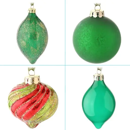 20ct. Rural Homestead Collection Glass Ornaments {4}
