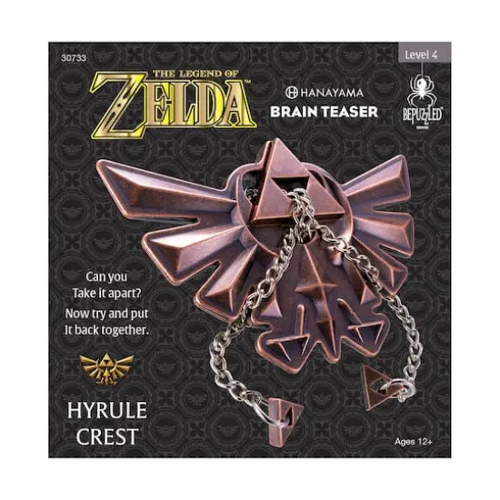 Hanayama Level 4 Cast Puzzle - The Legend of Zelda: Hyrule Crest {6}