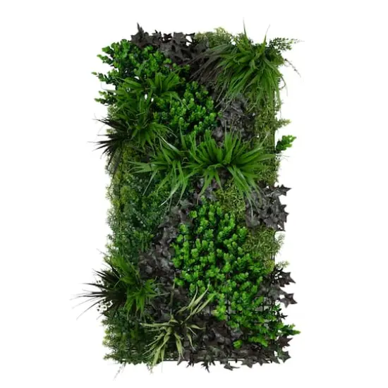 20" x 40" Borneo Jungle Artificial Living Wall Panel {1}