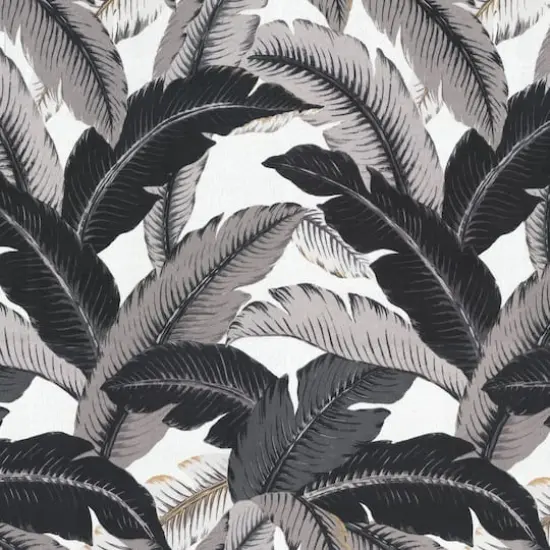 Tommy Bahama Onyx Swaying Palms Outdoor Fabric {1}