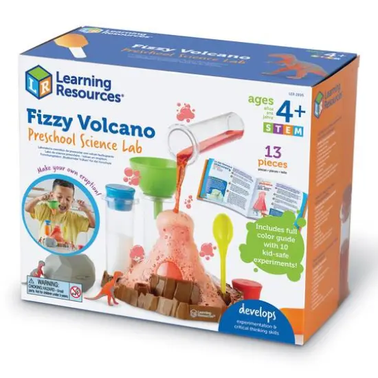 Learning Resources Fizzy Volcano Preschool Science Lab {8}