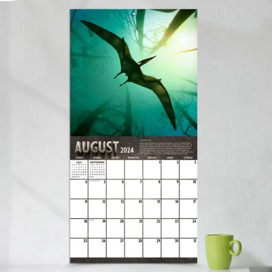 TF Publishing 2024 Dinosaurs Wall Calendar {5}