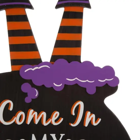 32" Glitzhome&reg; Halloween Witch Yard Stake {7}