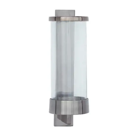 Grey Aluminum Contemporary Wall Sconce, 16" x 5" x 7" {3}