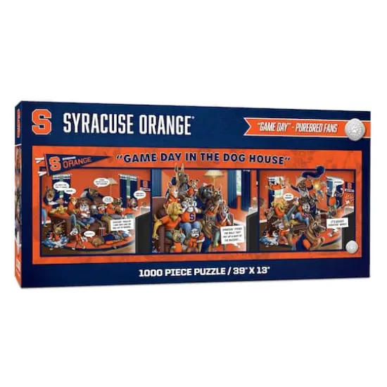 College Game Day in the Dog House 1,000 Piece Puzzle Syracuse Orange {1}