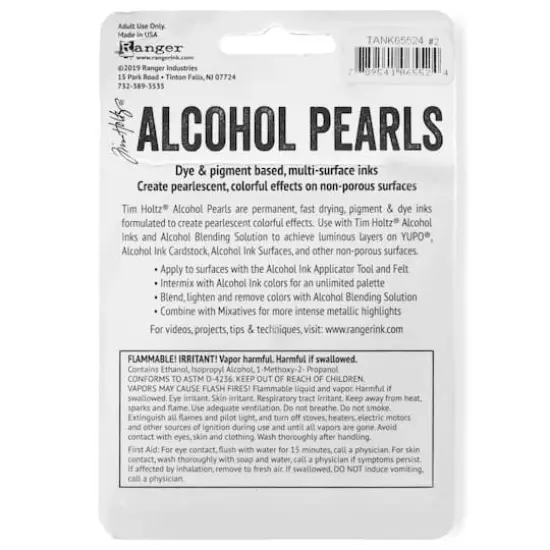 Ranger Tim Holtz&reg; Alcohol Pearl Ink Kit Tranquil/Intrigue/Sublime {9}