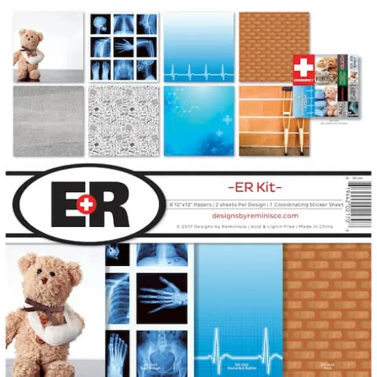 Reminisce Collection Kit 12"X12"-Emergency Room {1}