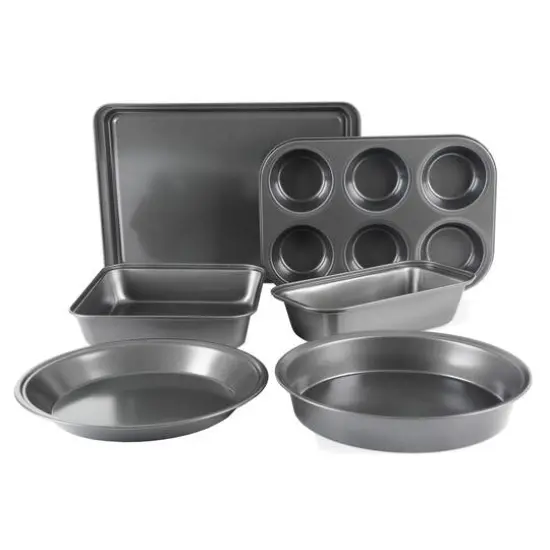 Gibson Home Metallux 6-Piece Bakerware Set {1}