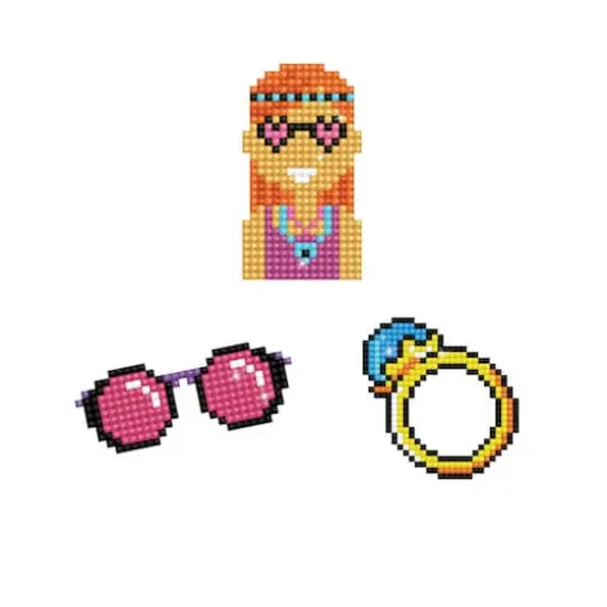 Diamond Dotz&reg; Dotzies&reg; Cool Girl Sticker Kit {1}