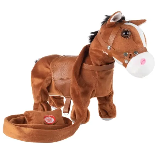 Toy Time Animated Plush Horse Toy {1}