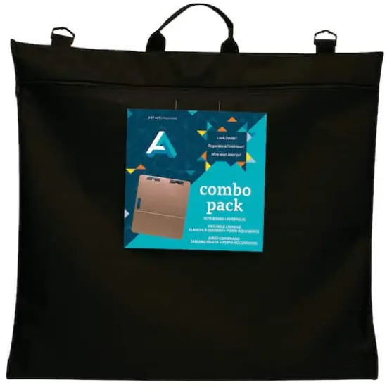Art Alternatives Artist's Essential On-the-Go Portfolio & Tote Board Combo {4}