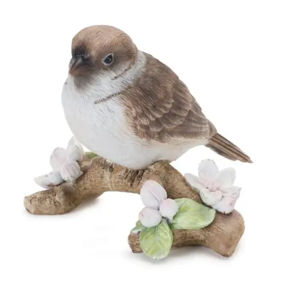 Bird on Branch Figurine Set {5}