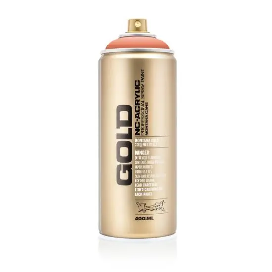 Montana&trade; Gold Acrylic Professional Spray Paint CL2130 Shrimp Dark {5}