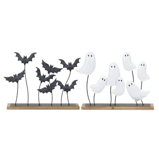 Assorted 14" Flying Halloween Icons Metal Tabletop D&eacute;cor, 1pc. by Ashland&reg; {1}