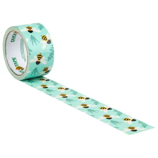 Duck Tape&reg; Blue Botanical Bees Duct Tape {6}