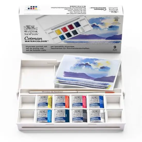 Winsor & Newton&trade; Cotman Watercolour&trade; Skyscape Pocket Set {1}