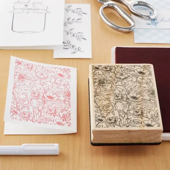 Flower & Foliage Wood Stamp by Recollections&reg; {3}