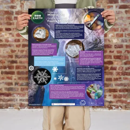 BBC Earth Glowing Cave Mineral Dig {6}