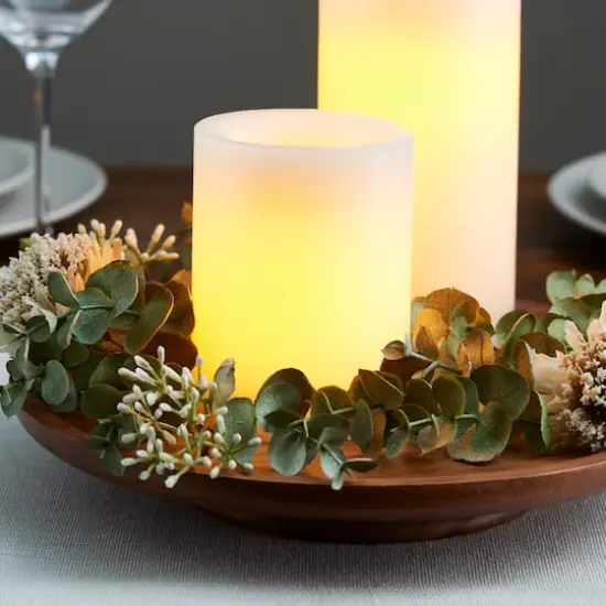 White 3" x 4" LED Pillar Candle By Ashland&reg; {3}