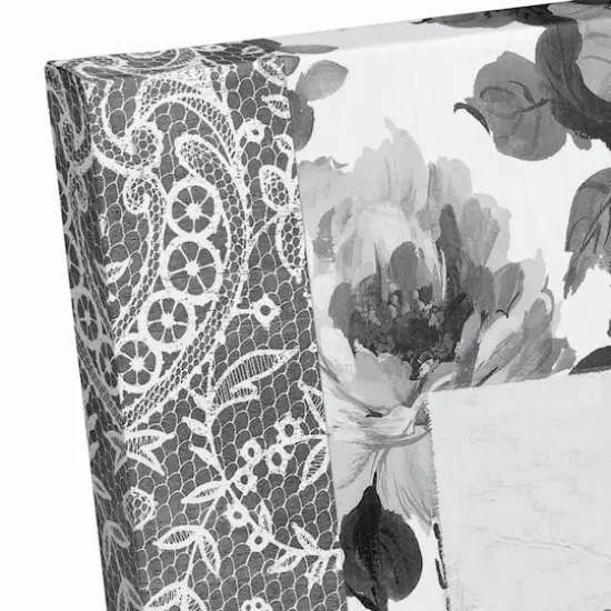 Spring Floral Patchwork 2 16" x 20" Canvas Wall Art {4}