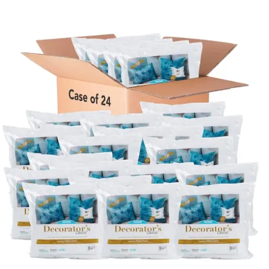 Decorator's Choice&trade; 24ct. Pillow Insert, 16'' x 16'' {1}