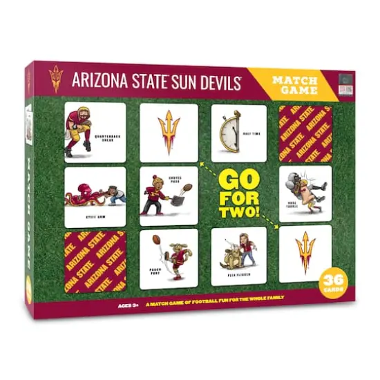 College Team Licensed Memory Match Game Arizona State Sun Devils {1}