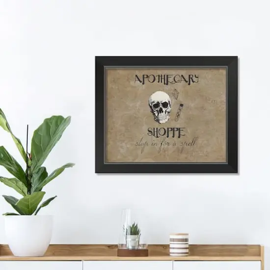 Apothecary Shoppe 8 11" x 14" Walnut Framed Print Under Plexiglass {4}