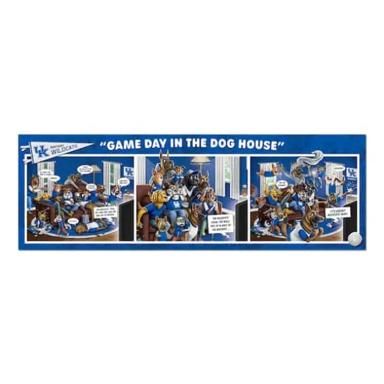College Game Day in the Dog House 1,000 Piece Puzzle Kentucky Wildcats {5}