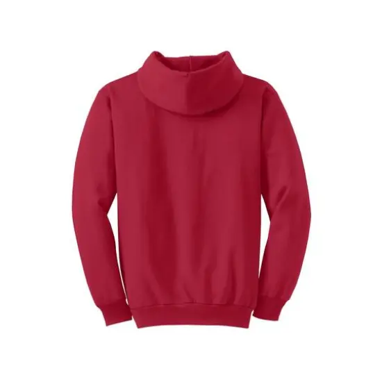 Port & Company&reg; Darks Core Fleece Pullover Hooded Sweatshirt Red {5}
