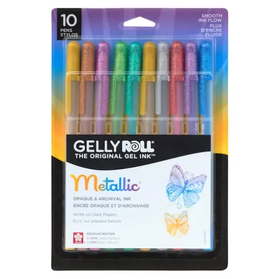 Gelly Roll&reg; Metallic Gel Pen 10 Color Set {4}