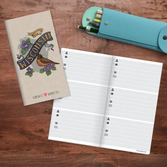 TF Publishing Wisconsin Address Book {4}