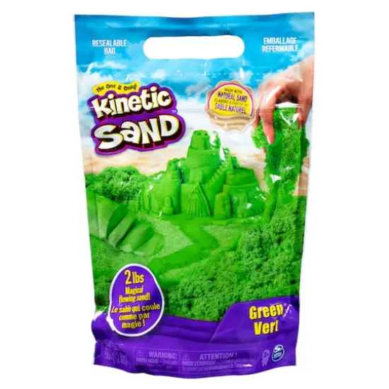 Kinetic Sand&trade; Colored Sand Green {1}