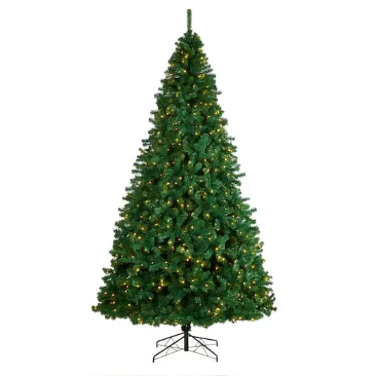 10ft. Pre-Lit Northern Tip Artificial Christmas Tree, Clear LED Lights {1}