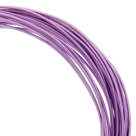 John Bead 18 Gauge Aluminum Jewelry Wire, 30ft. Lilac {1}