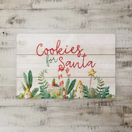 Cookies For Santa Floor Mat {3}