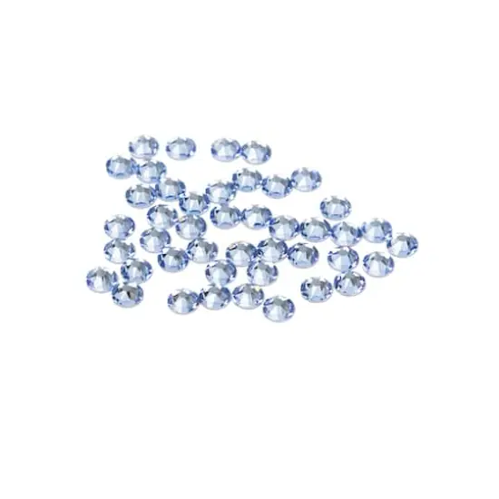 SS20 Round Flatback Austrian Crystals by Bead Landing&trade;, 45ct. Light Sapphire {5}