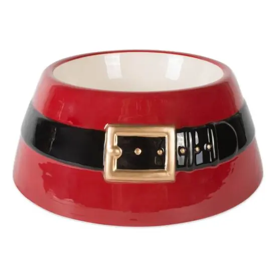 DII&reg; Santa Belt Pet Bowl {1}