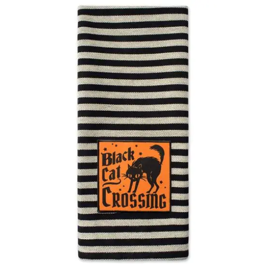 DII&reg; Assorted Happy Haunting Halloween Embellished Dishtowel Set {7}