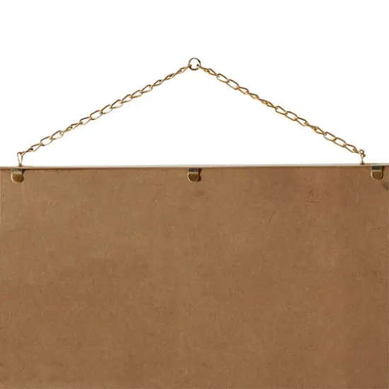 32" Black Contemporary Blackboard Wall Sign {5}