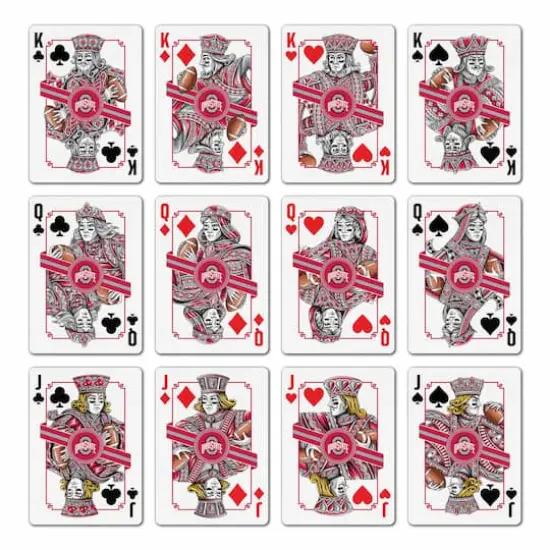 NCAA Classic Series Playing Cards Ohio State Buckeyes {4}